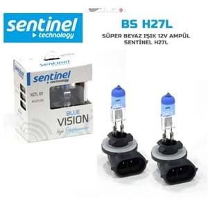 SENTINEL SÜPER BEYAZ ISIK AMPÜL H27-2W H9 RS 200 UYUMLU