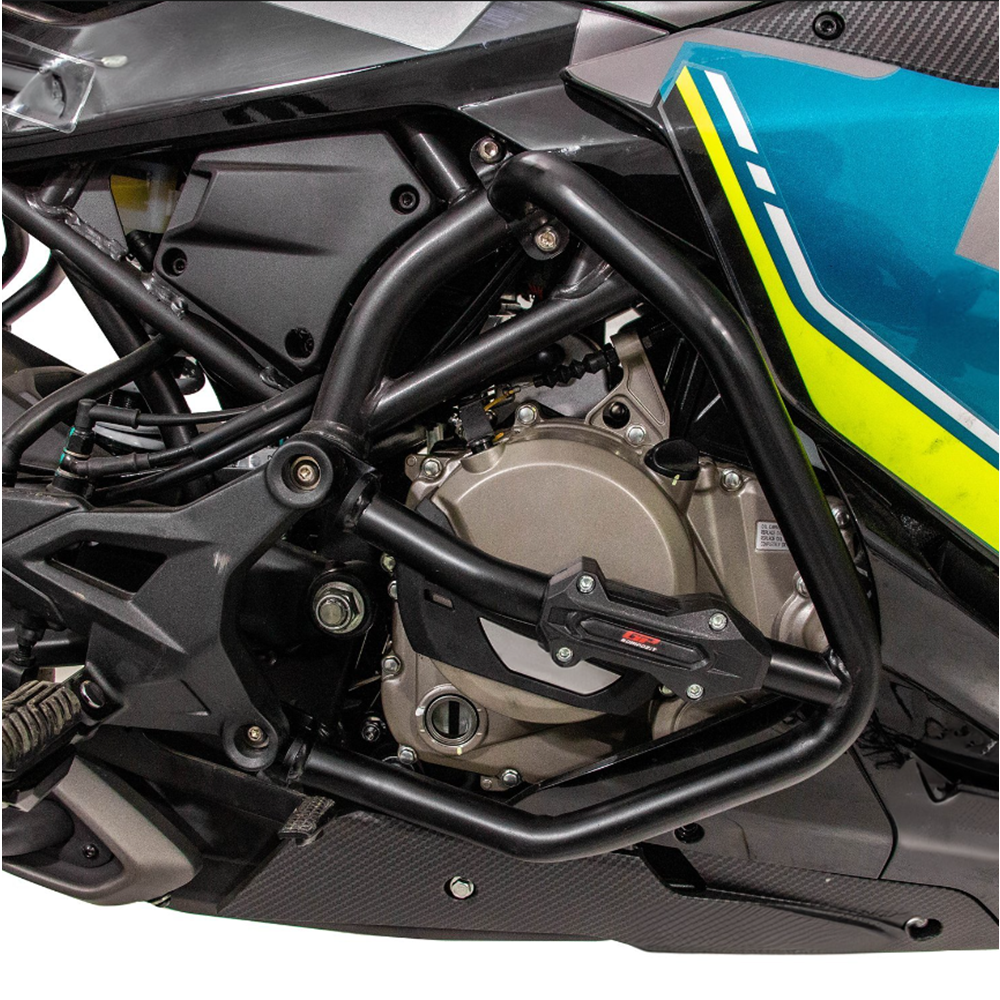 GP Kompozit CF Moto 250 SR 2020-2024 Uyumlu Motor Koruma Demiri Siyah