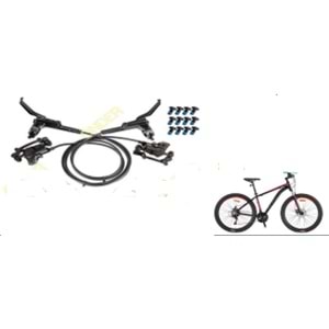 PEDAL DESTEKLİ ELEKTRİKLİ FREN TAKIMI HİDROLİK MODEL