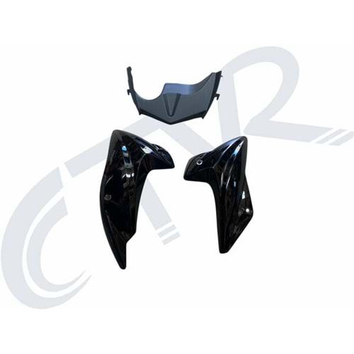 MONDİAL DRİFT L MOTOR ALT RÜZGARLIK (TAKIM) SİYAH KDL