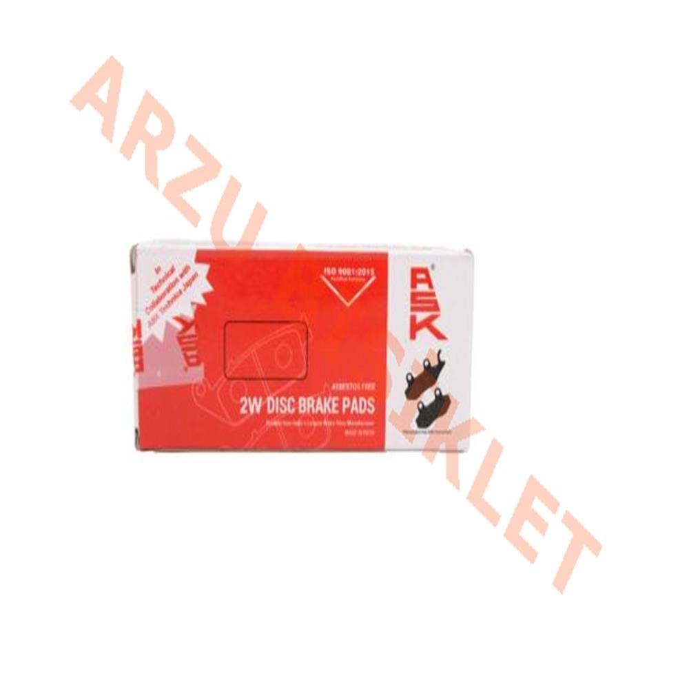 CF 250NK 250SR ASK ARKA FREN DİSK BALATASI