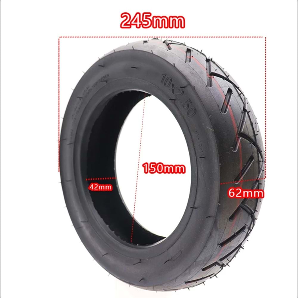 E-SCOOTER 10X2.50 /6 DIŞ LASTİK
