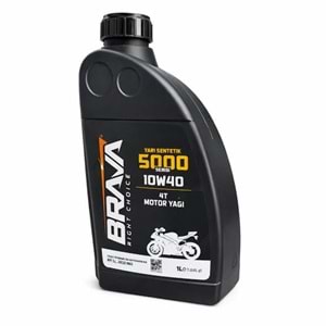 BRAVA 10W40 MOTOR YAĞI 5000 SERİSİ YARI SENTETİK