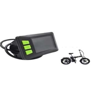 PEDAL DESTEKLİ ELEKTRİKLİ P3C LCD EKRAN KİLOMETRE SAATİ