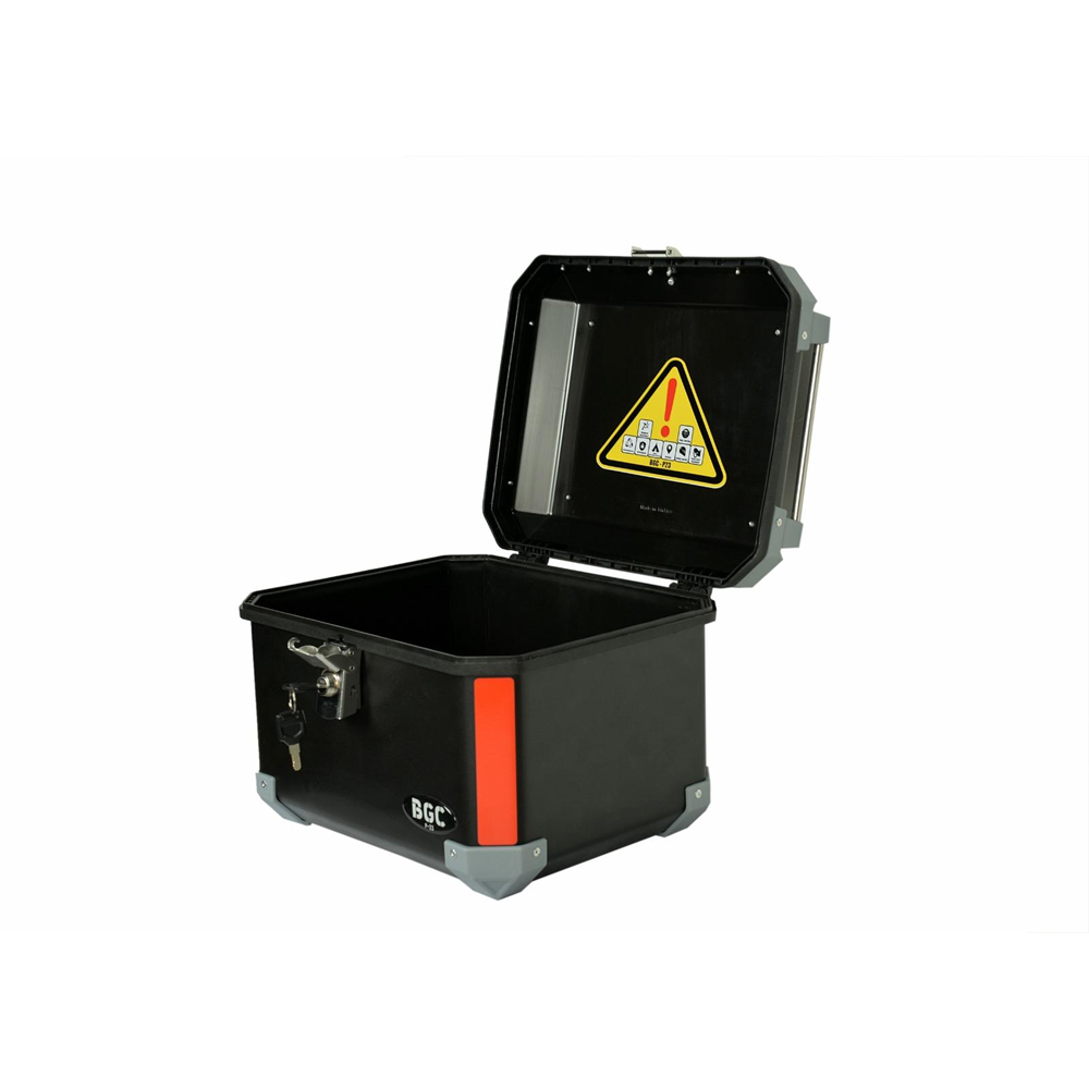 BGC KARE KÖŞELİ 45LİTRE ARKA ÇANTA SİYAH