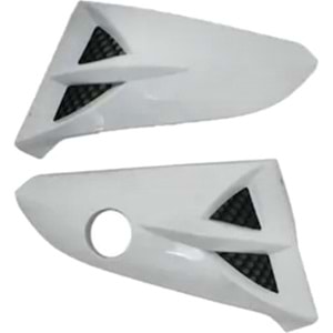 CG BIYIK BENZİN DEPO DEKOR KAPAK BEYAZ YBR-CG