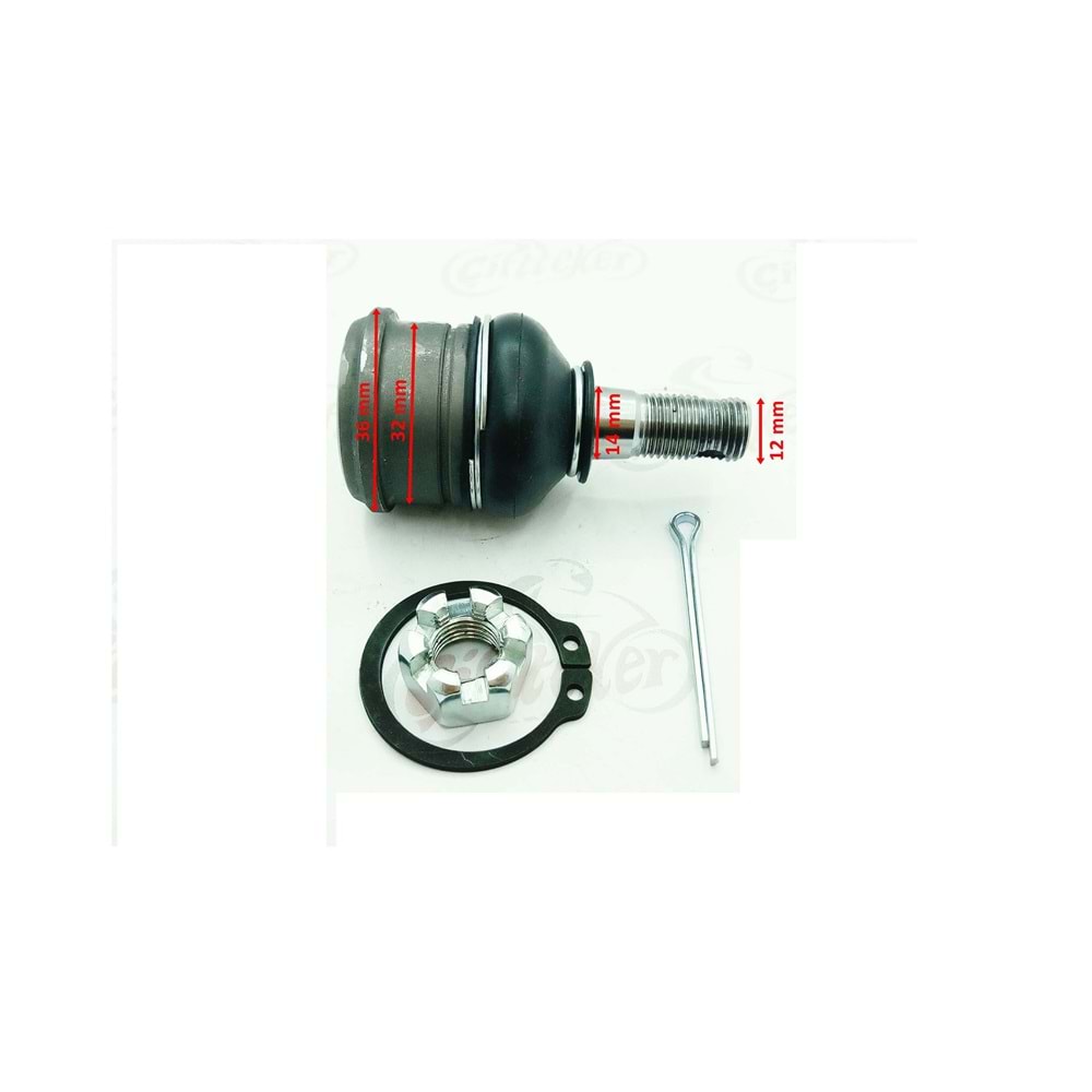 KANUNİ BS150 ATV ALT ÜST ROTİL KÜÇÜK AYD