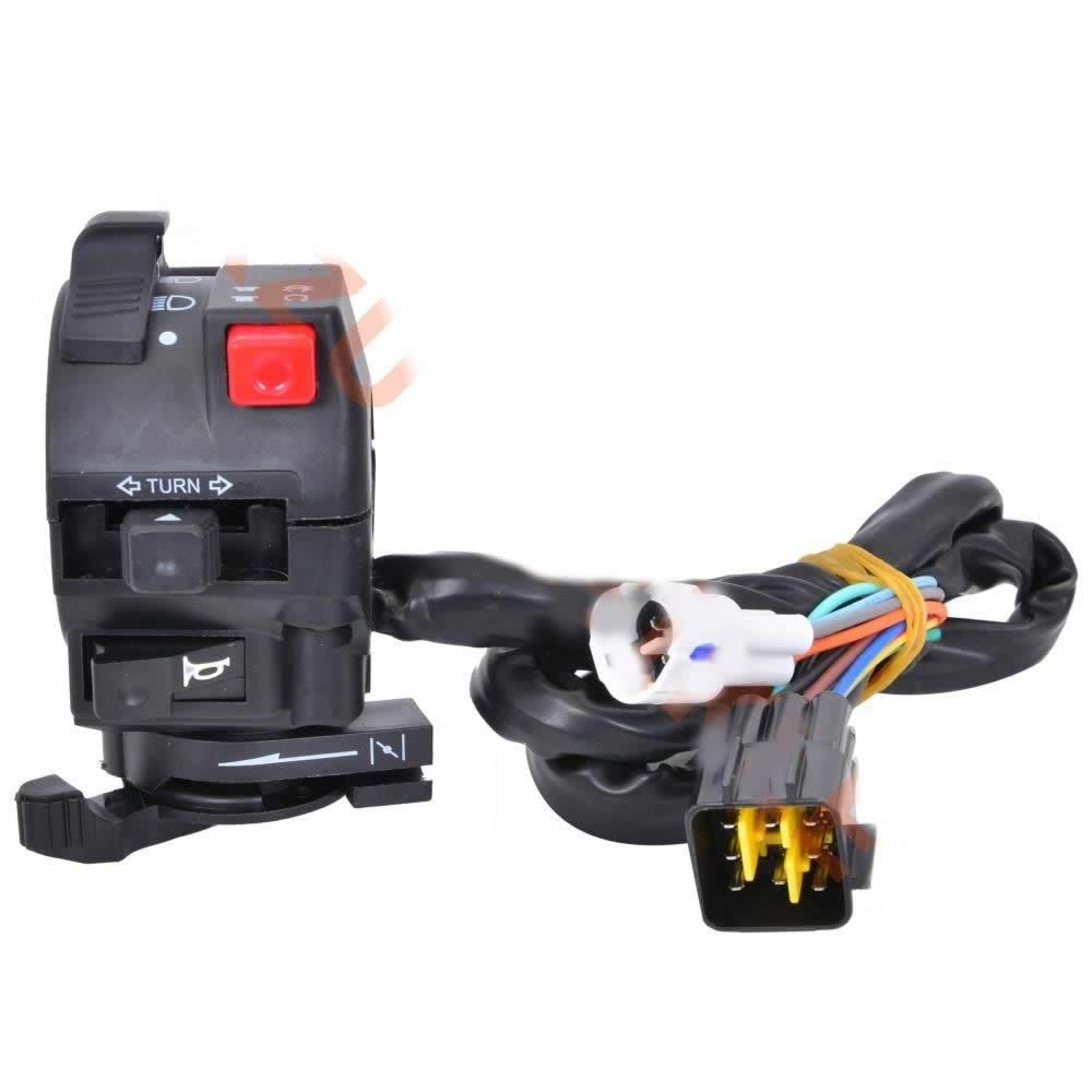 KUBA VIP TRACK 250 ATV SOL KUMANDA DÜĞMESİ 63072