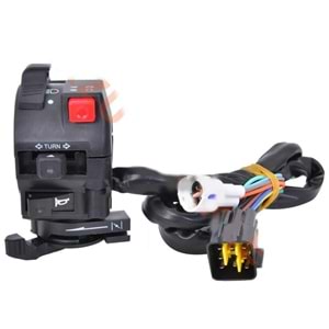 KUBA VIP TRACK 250 ATV SOL KUMANDA DÜĞMESİ 63072