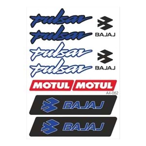 A4 STİCKER 001 TEK PAKET ÇOKLU STİCKER