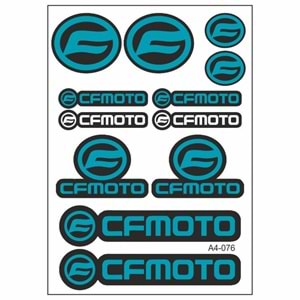 A4 STİCKER 001 TEK PAKET ÇOKLU STİCKER