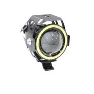 CARUB LAMBA MOTOR COB 12V ANGEL MİNİ BEYAZ-SARI